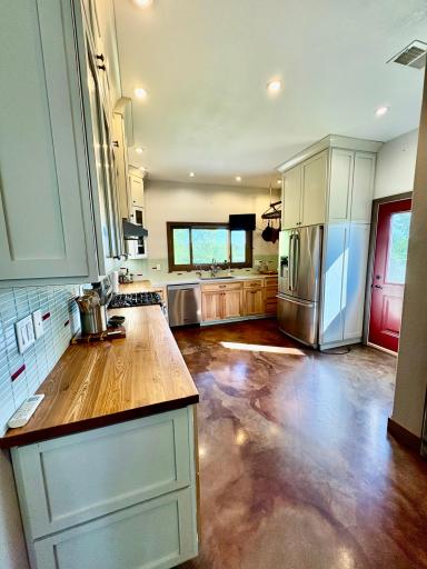 Custom kitchen-stainless appliances