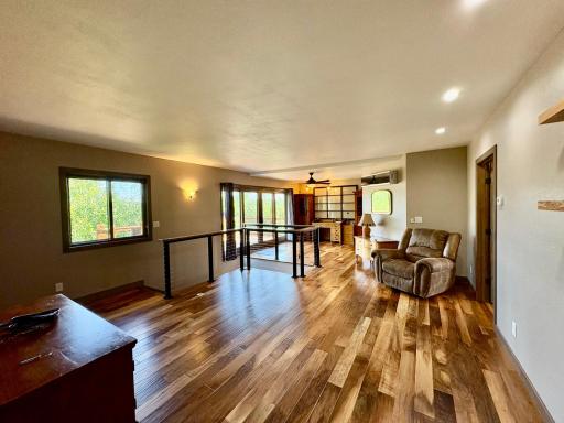 Upper living area