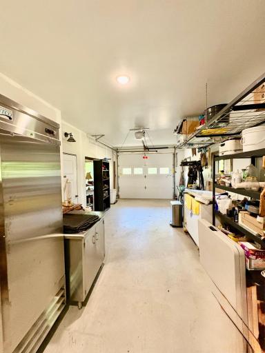 Attached garage