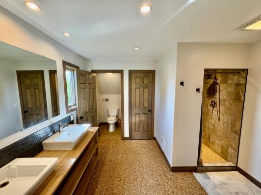 Separate water closet & storage closet