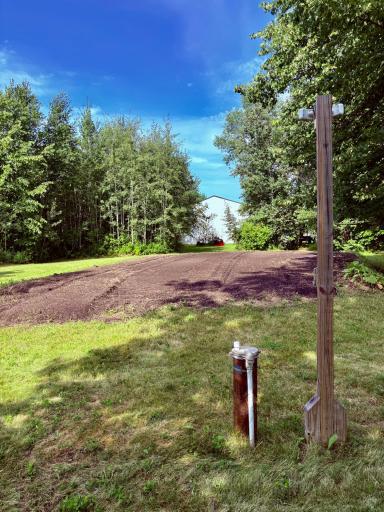 Fully organic garden- 6" drilledwell