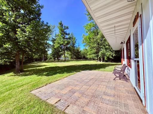 Front patio to entry