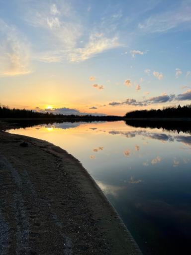 Sunsets over the River