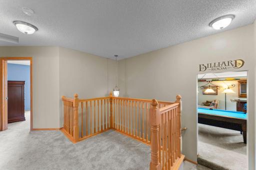 Roomy loft / hallway space between the 4 upper level bedrooms