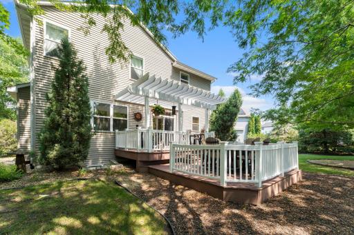 TWO tier deck and pergola