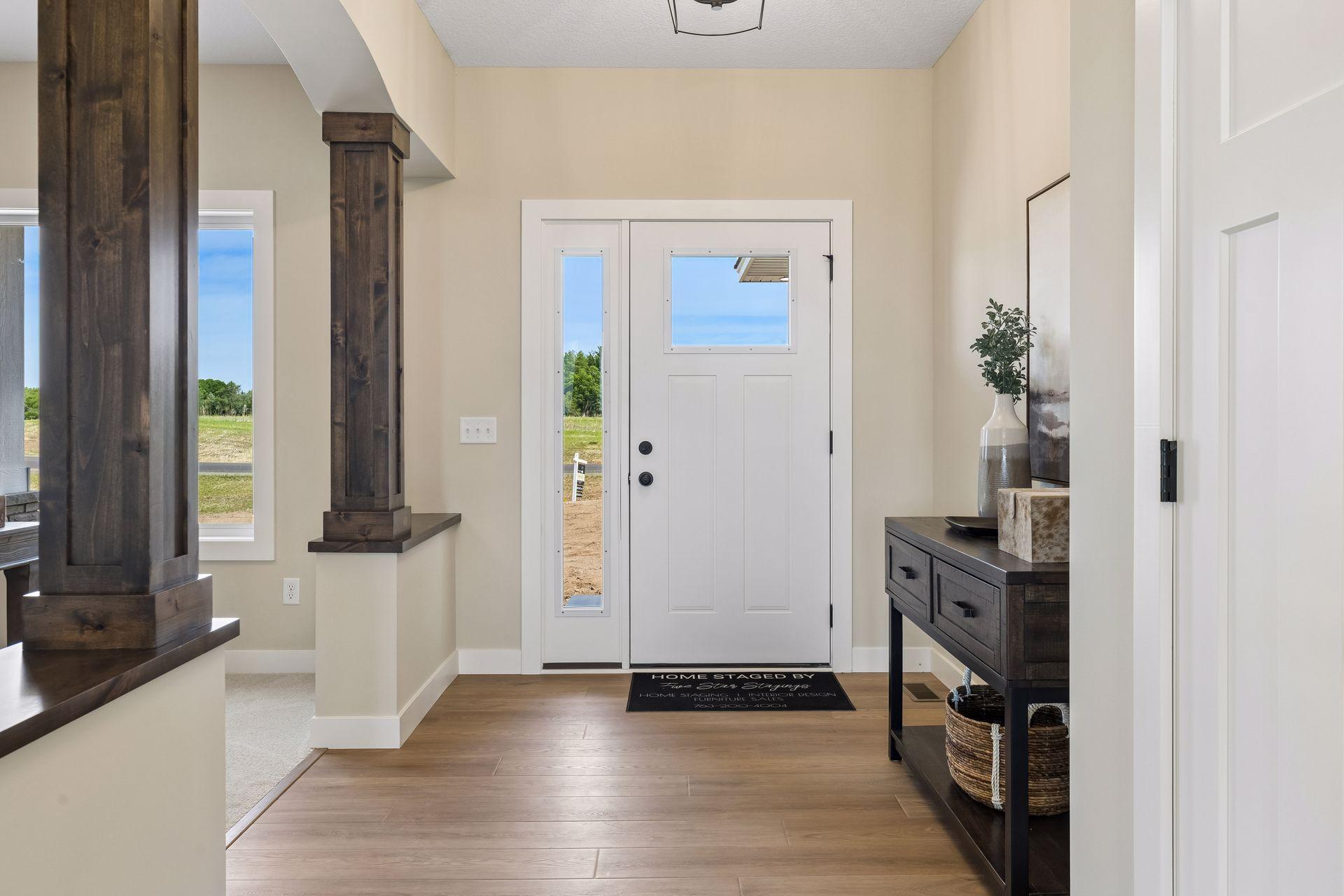 Gorgeous front entry!