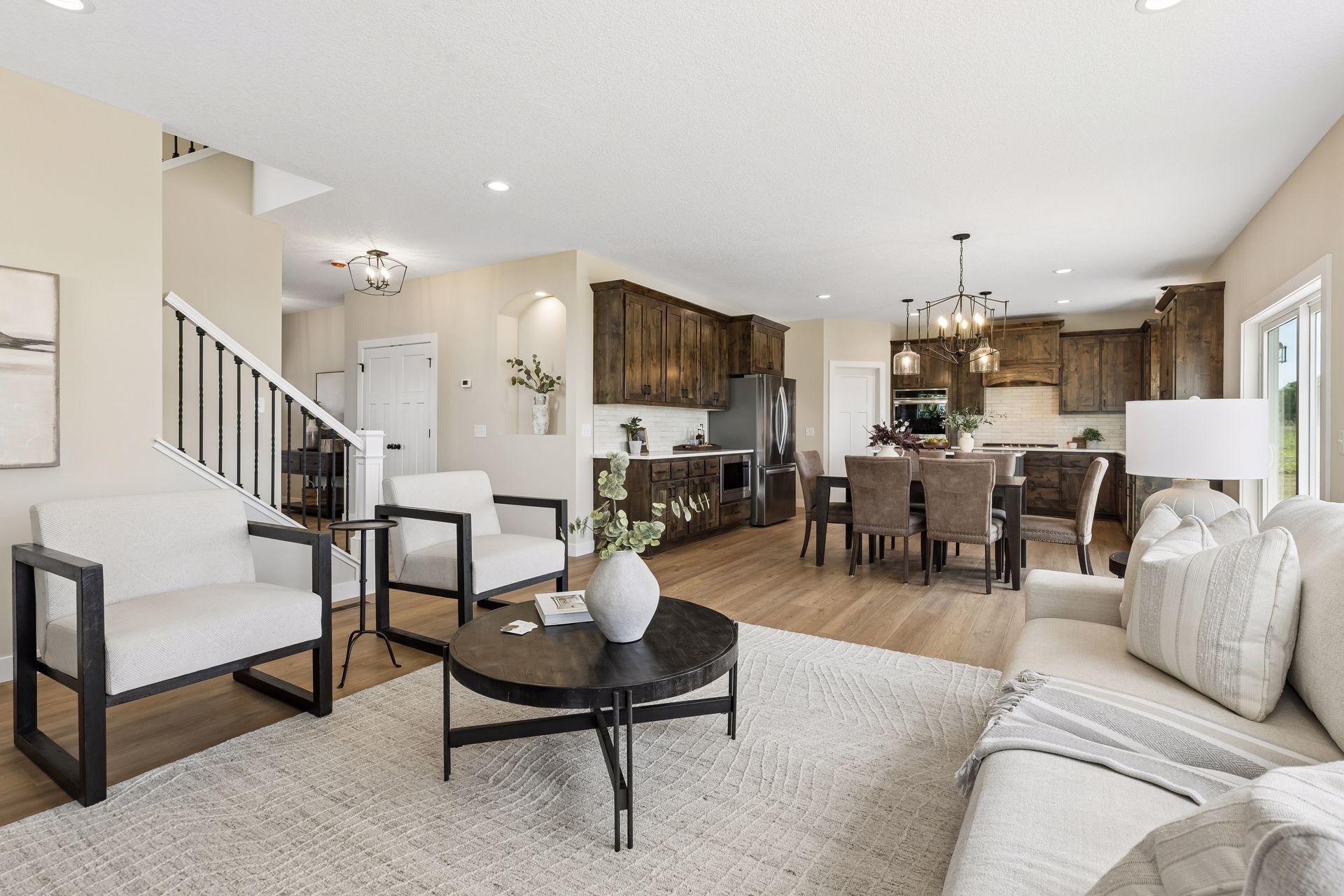This open floor plan was designed with connection in mind!