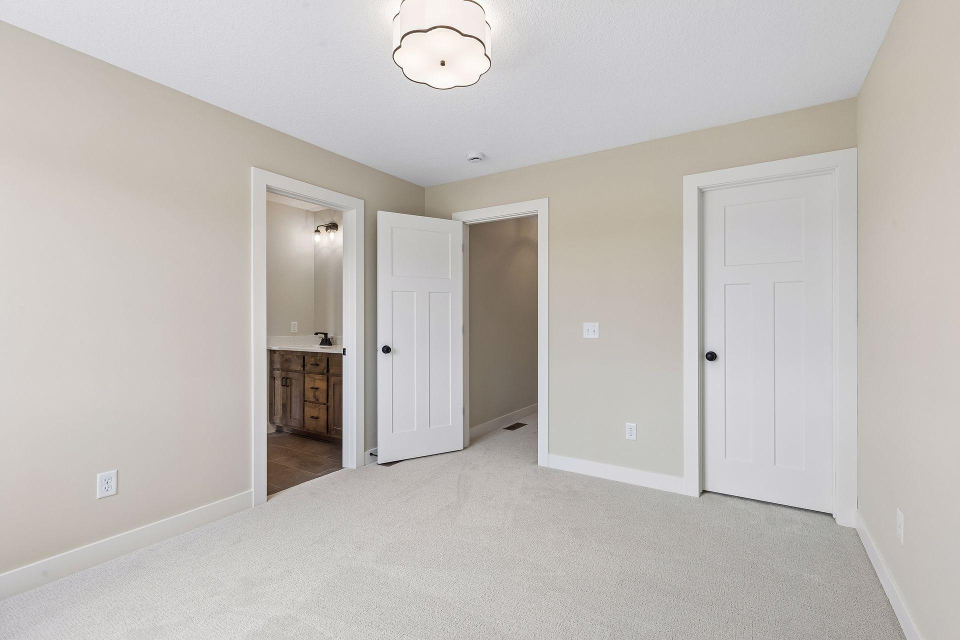 Bedroom number four enjoys its own private ¾ bath!