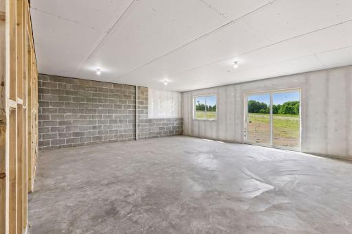 Designed for both entertaining and everyday living, this future space offers room for a family room, another bedroom, 3/4 bath, and an exercise or golf simulator room!