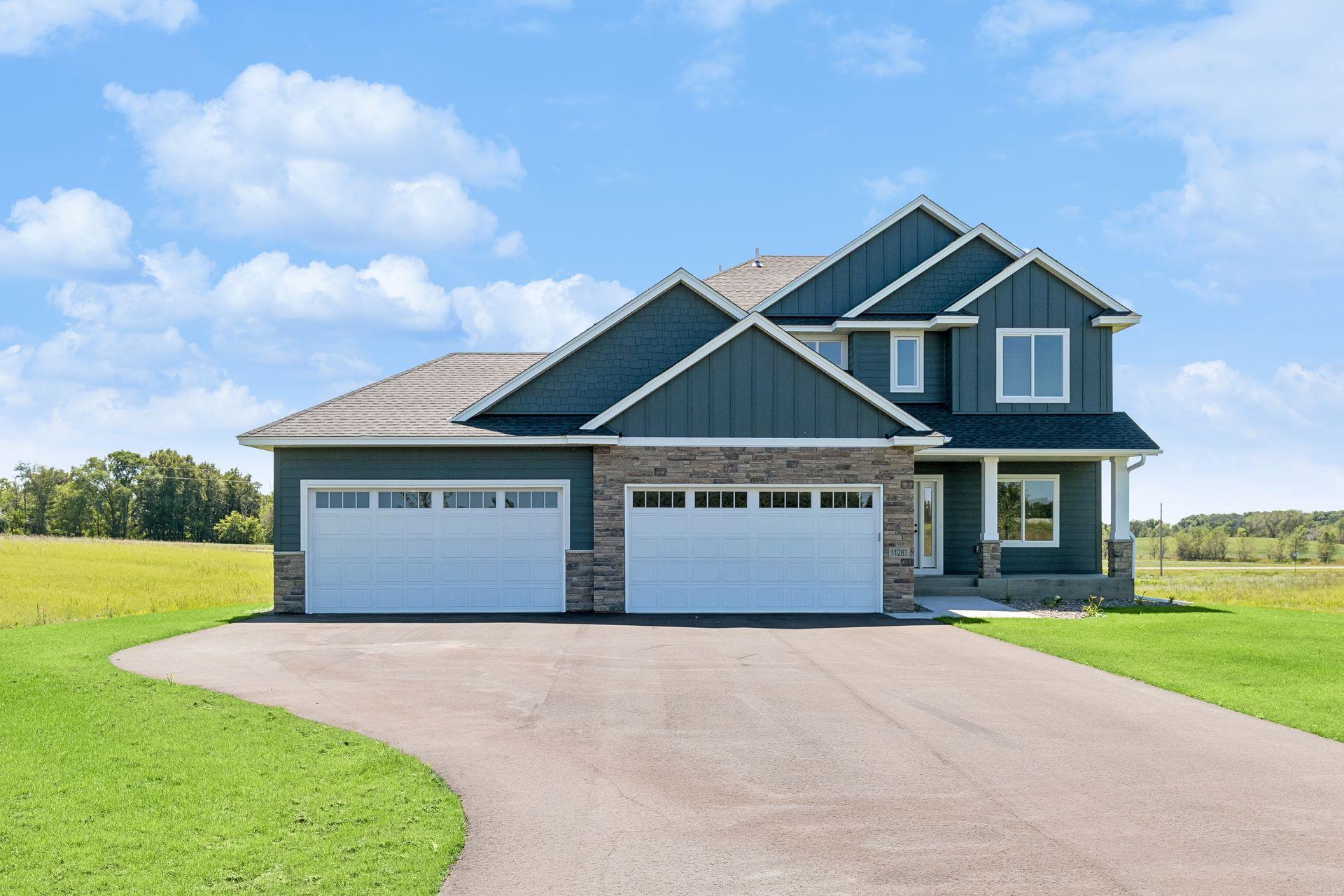 Tons of curb appeal and Hardi board siding!