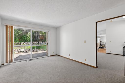 2nd bedroom or office with access to deck
