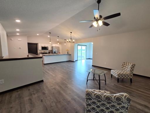 *ACTUAL PROPERTY* living room, dining room, kitchen, sunroom