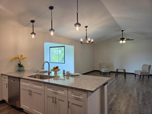 *ACTUAL PROPERTY* Kitchen, Dining, Living, Sunroom