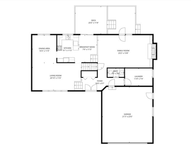 Floor Plan - Main Level