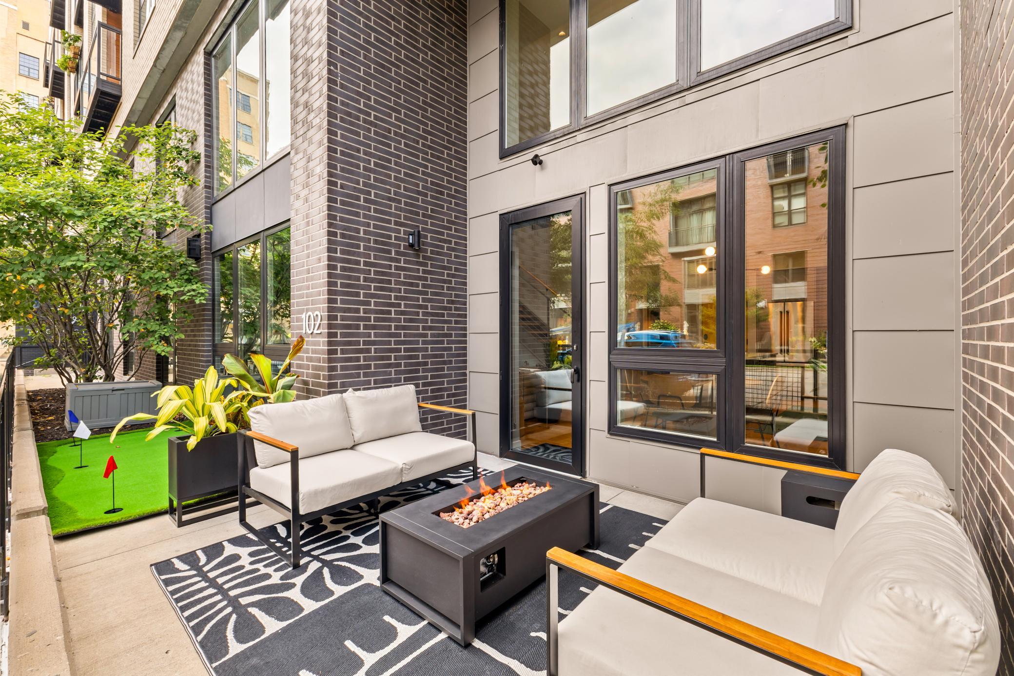 Private 200 Sq. Ft. Patio with Street Level Access | Enjoy the Community Right From Your Front Door
