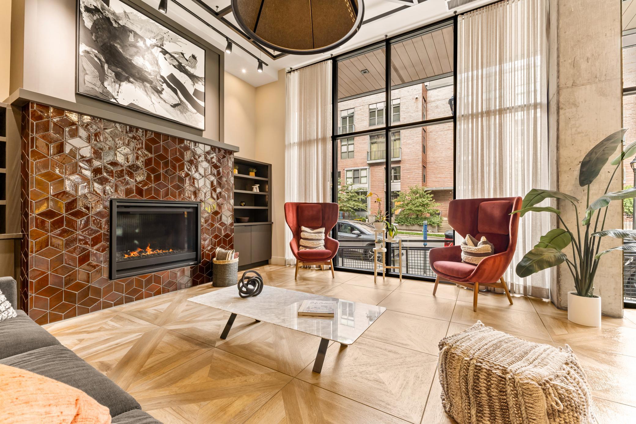 Main Level Lobby with On-Site Professional Management and Security Patrol