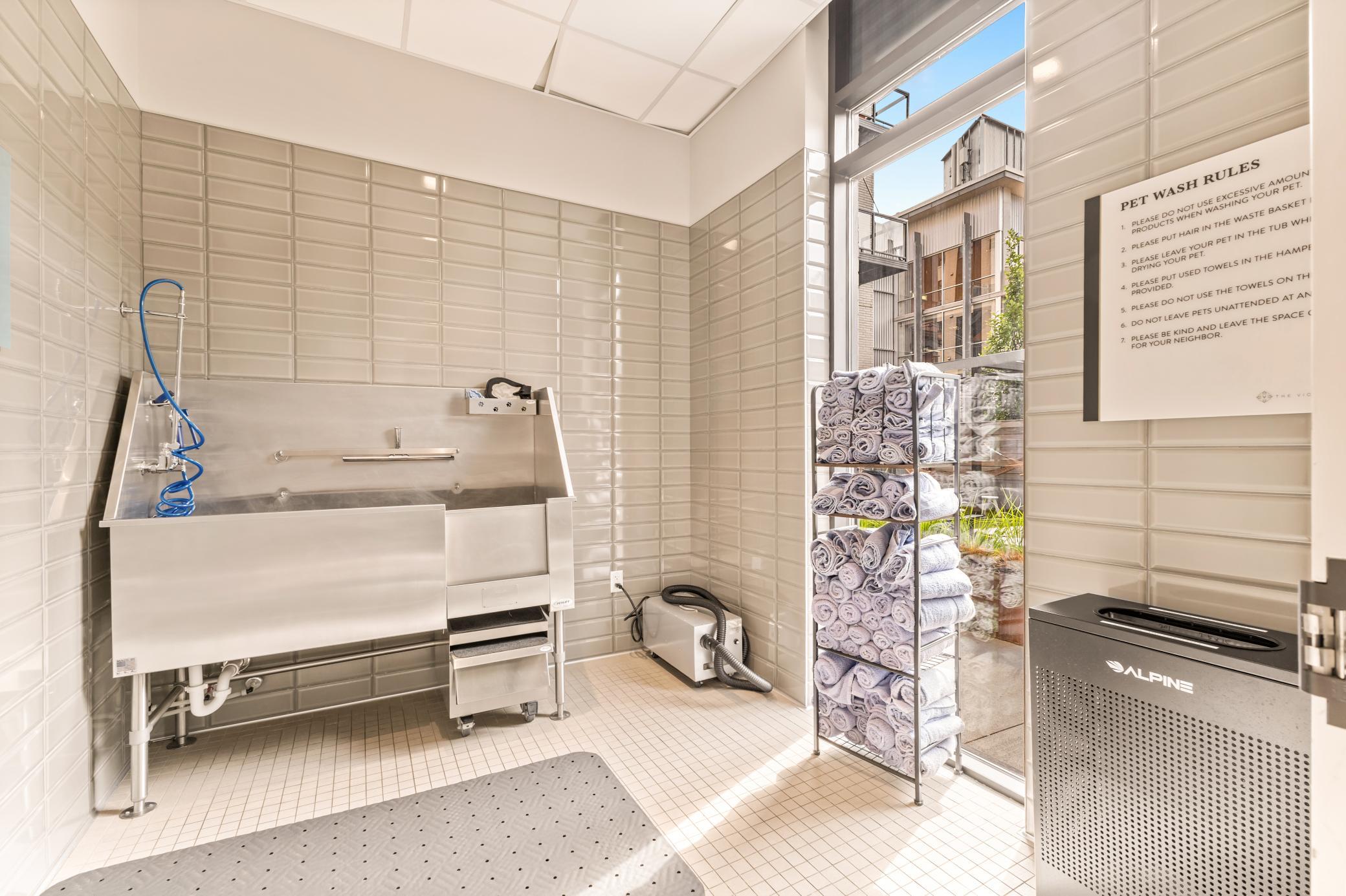 Pet Friendly Building with Dog Wash Room & Public Dog Park (205 Bark)