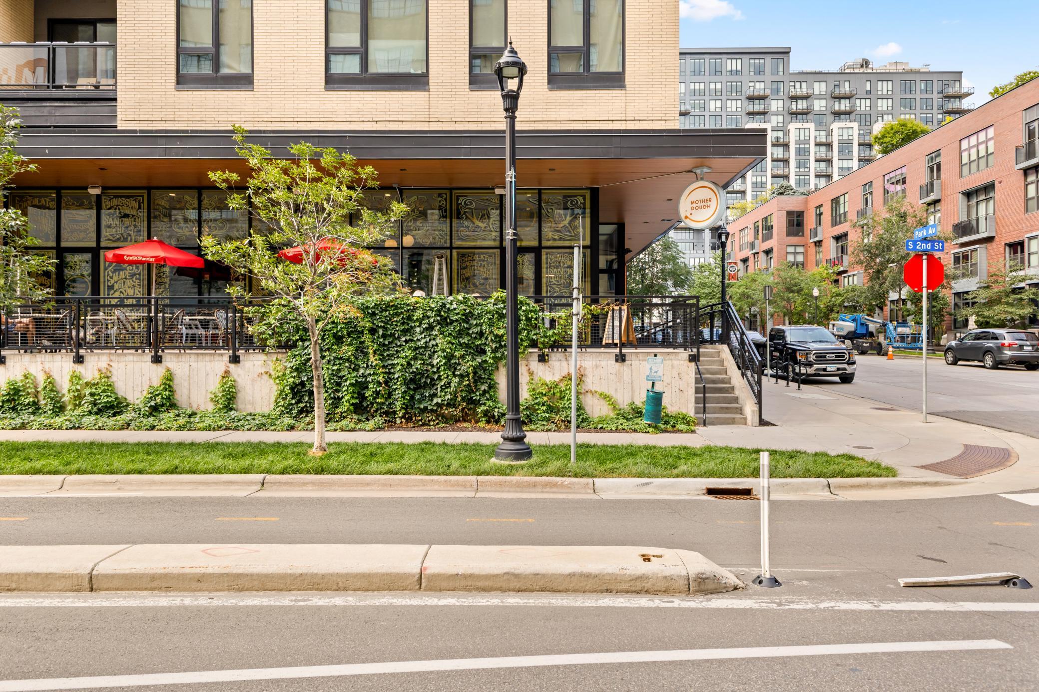 Mother Dough Bakery Located on the North End of the Building