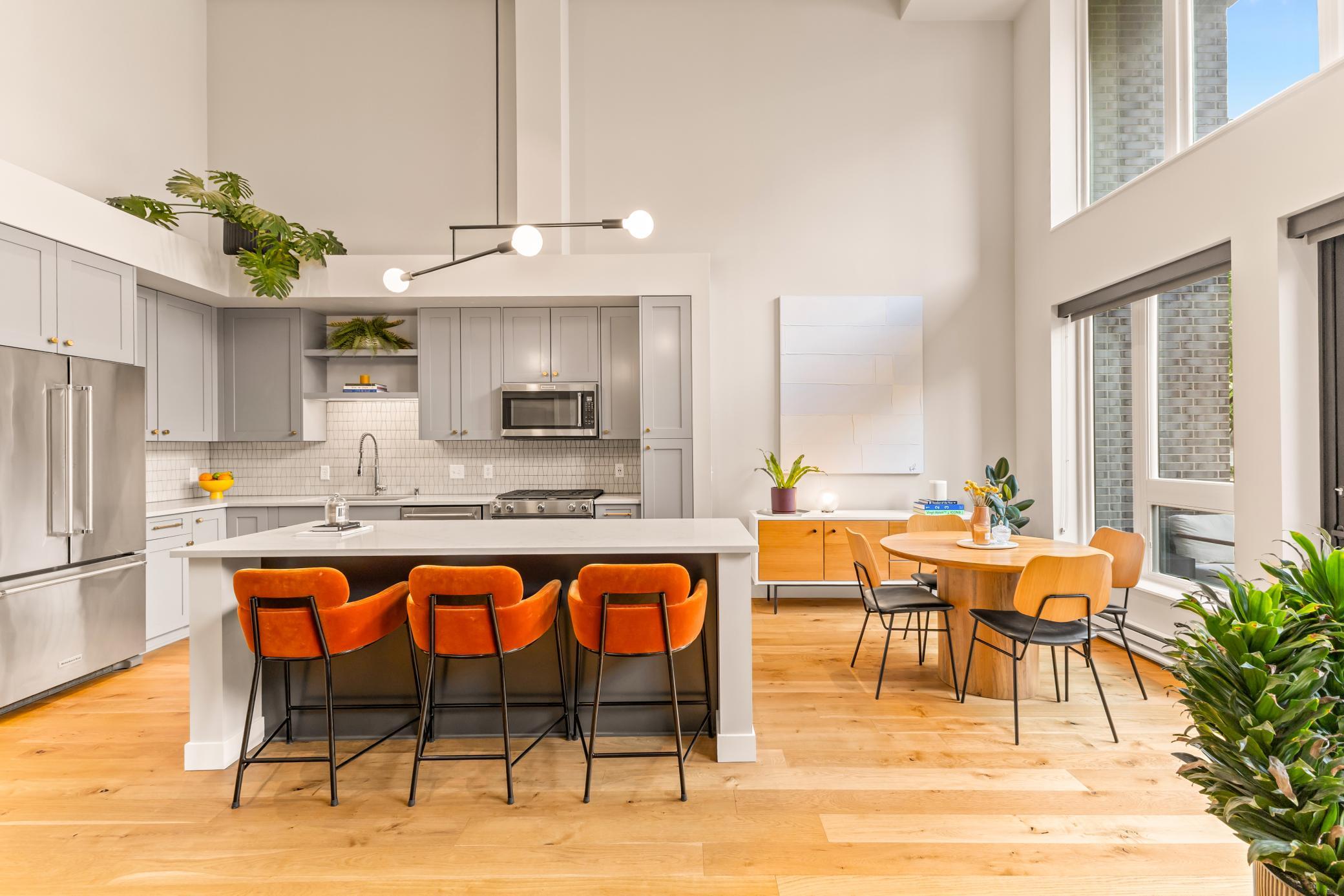 This Vibrant Mill District Residence Pairs Beautiful Design with an Unbeatable Downtown Lifestyle.