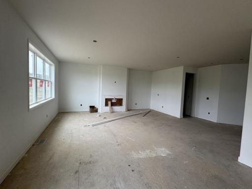 (Photo is of the actual home in progress.)