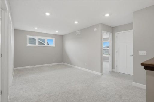 Upper-level loft.