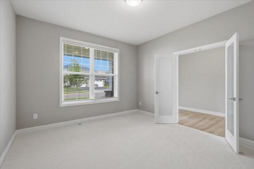 Office space on the main level creating a great setting for working from home, studying or reading.