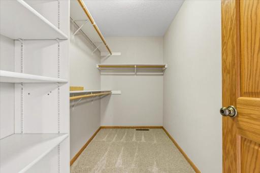 Oversized walk in Closet Primary bedroom.