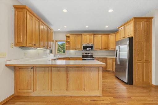 Spacious kitchen with Brand new Appliances.