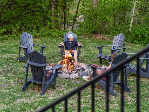 enjoy MN summer nights around the campfire