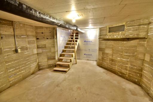 Crawl space/storm shelter under 4 season porch.