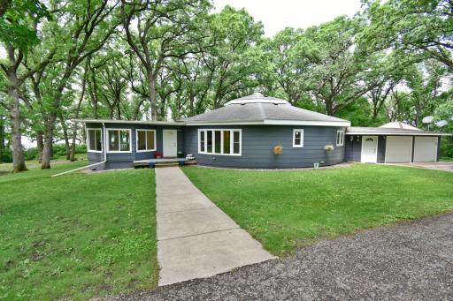 Unique design was the vision of an artist who once lived here.