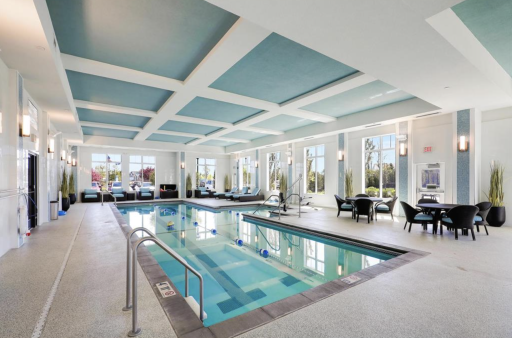 Prairie Club Amenity Center indoor lap pool