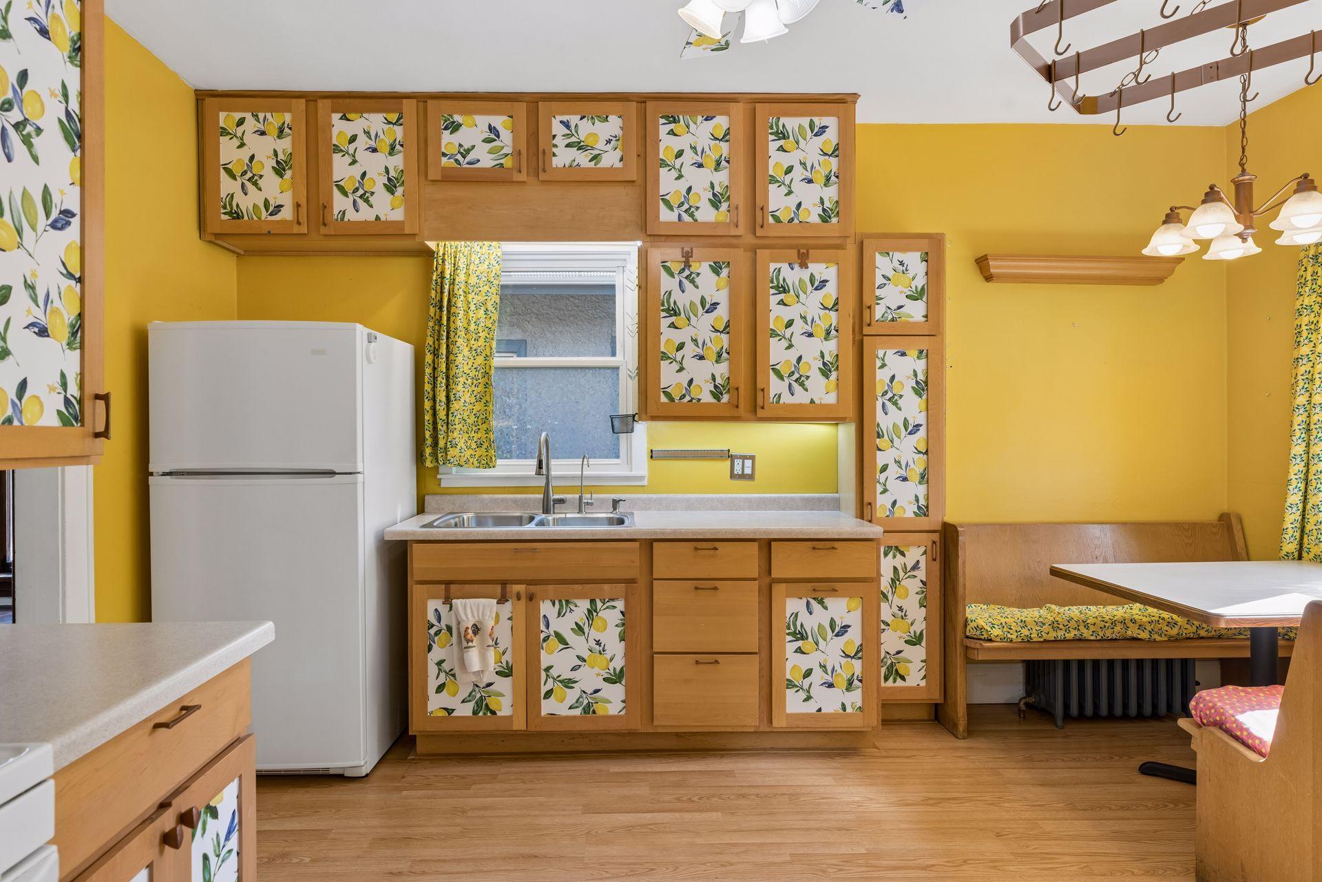 Ample cabinet storage space