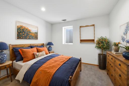 Virtually Staged Bedroom