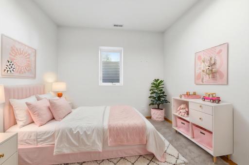 Virtually Staged Bedroom