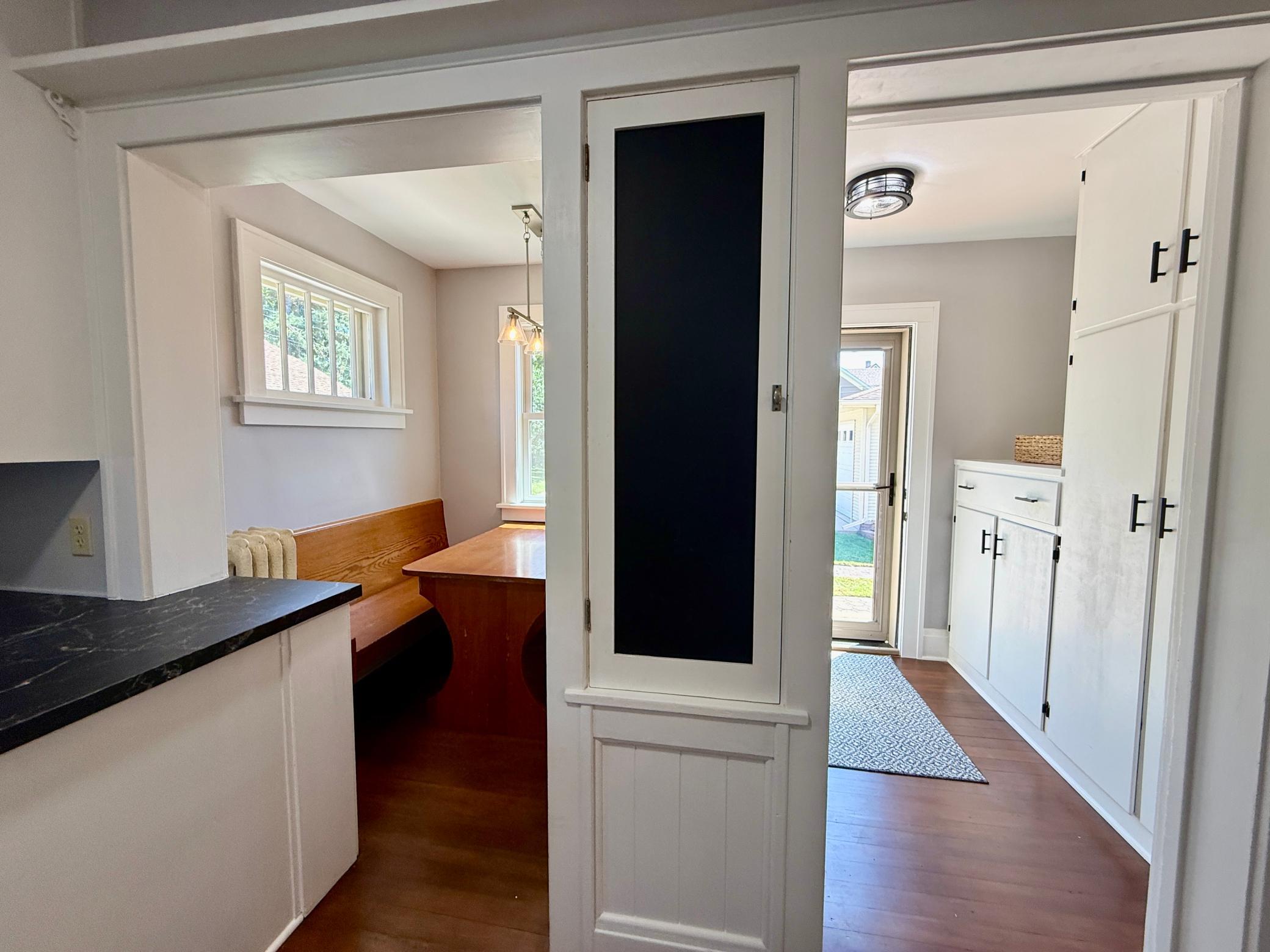 Chalkboard storage, Kitchen