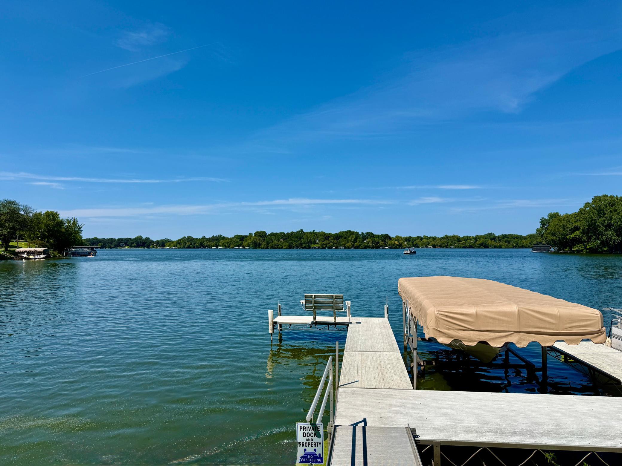 Dedicated Dock Space on the Lake