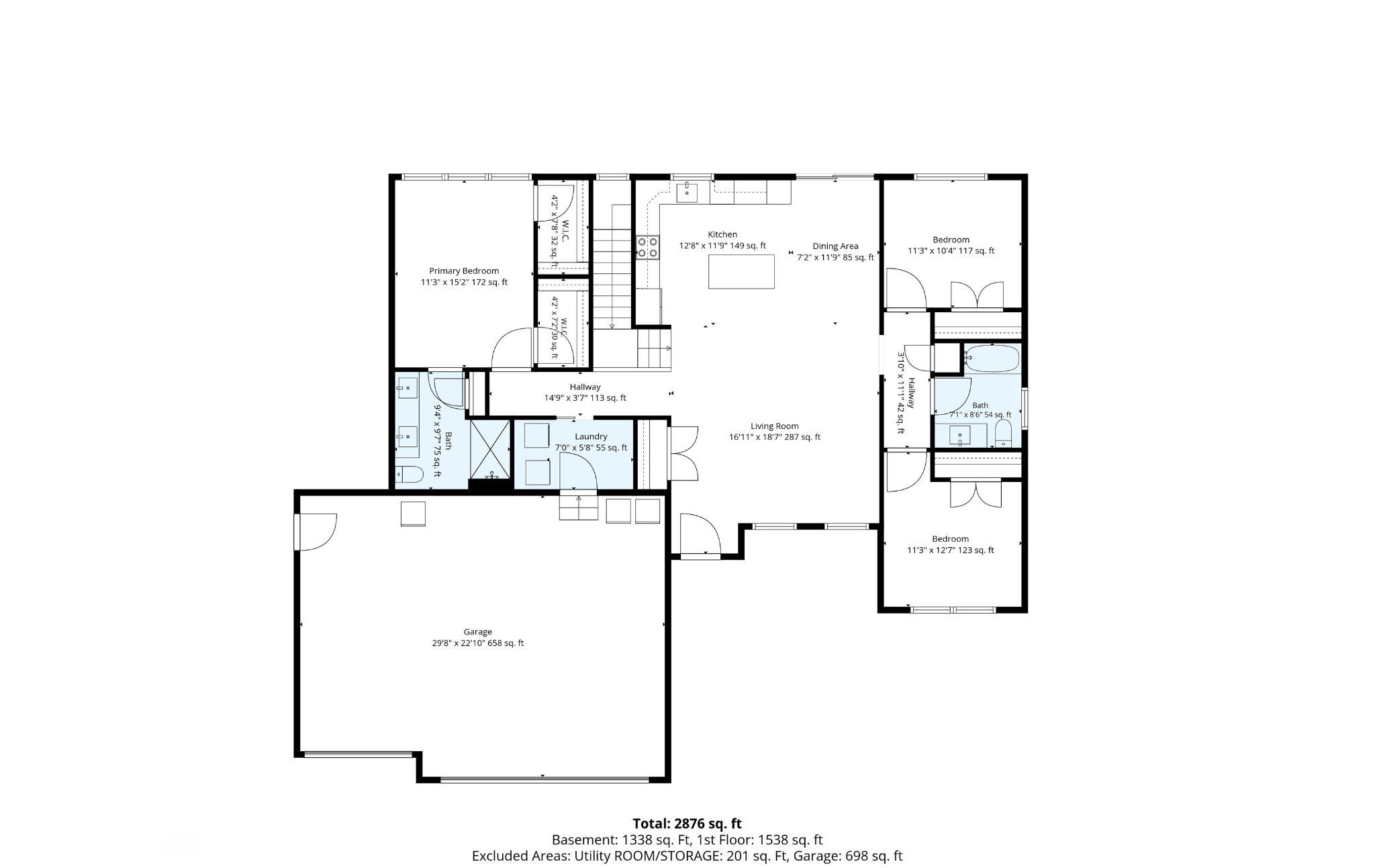 Main Level Floor Plan