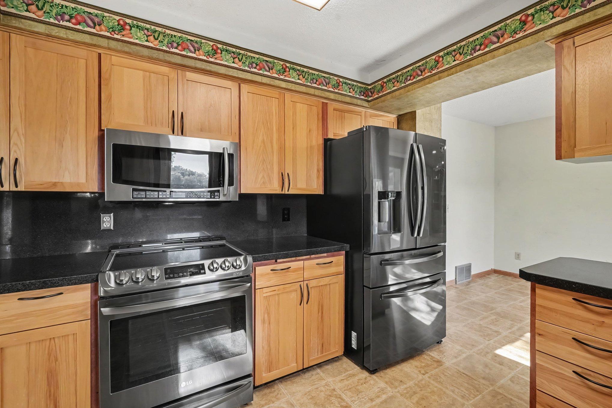 Stainless appliances