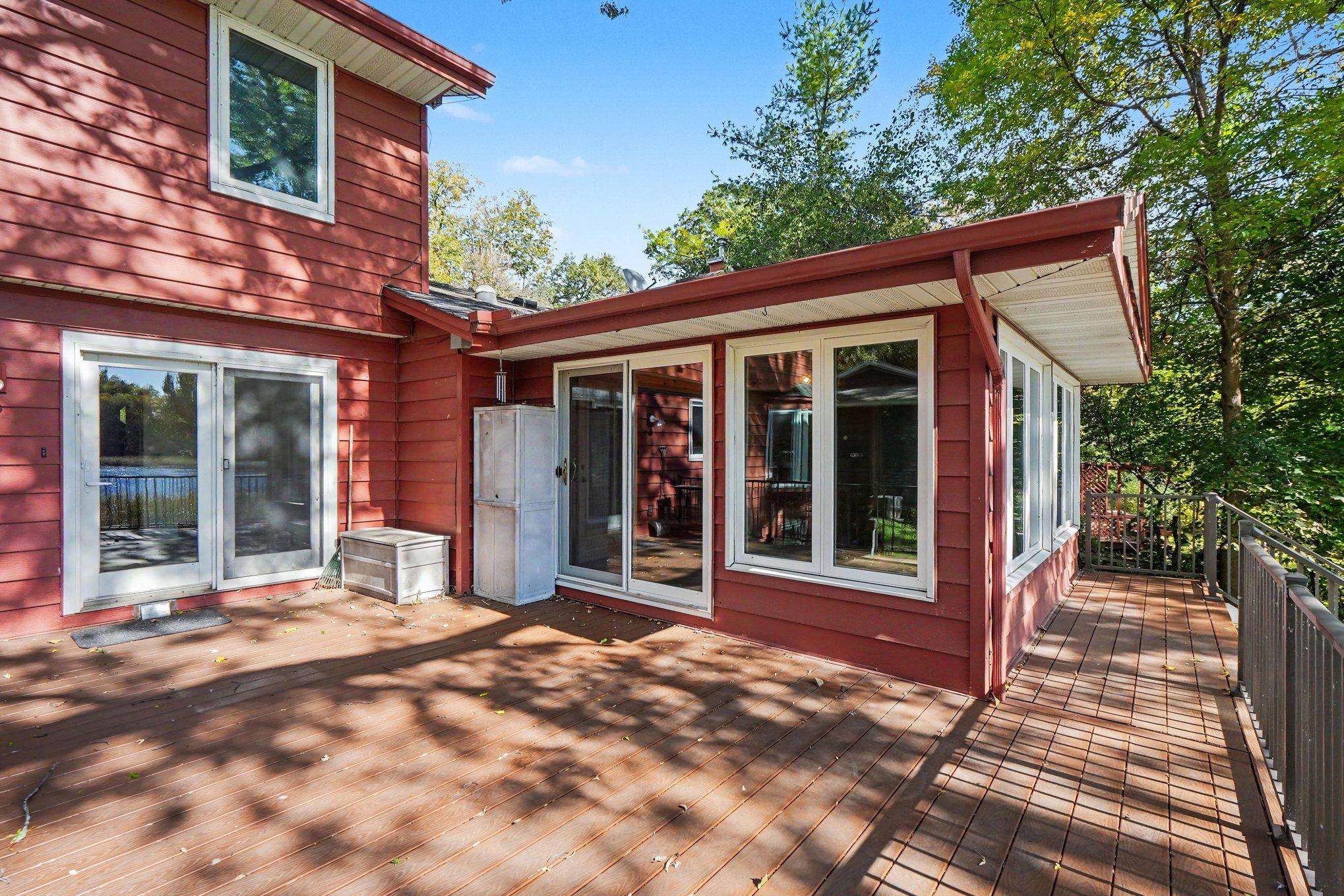 Deck looking at 4 season