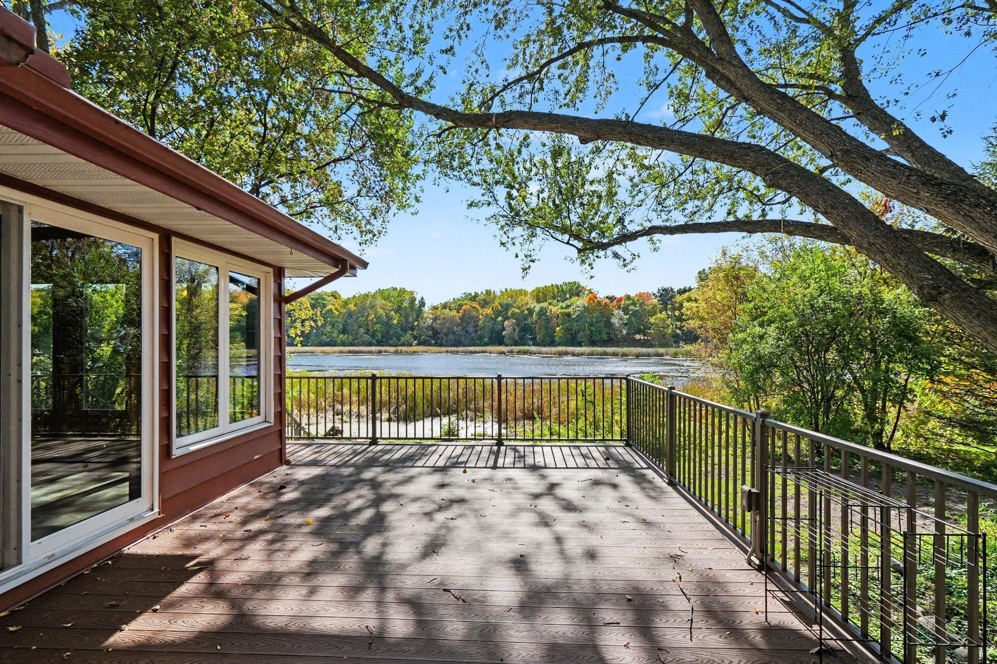 Great views off deck
