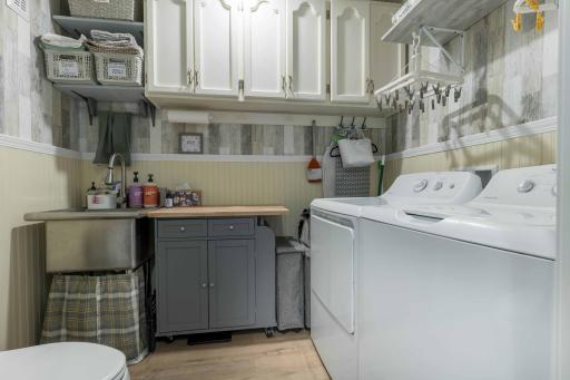 laundry/half bath