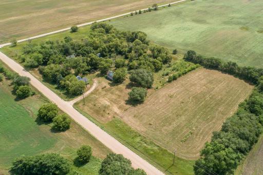 aerial north view