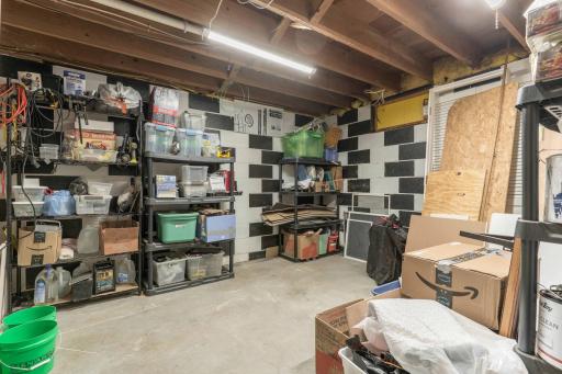 lower storage room