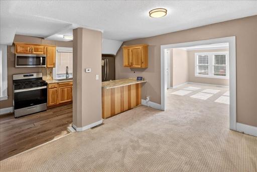 Stainless steel appliances were updated in the last couple of years.