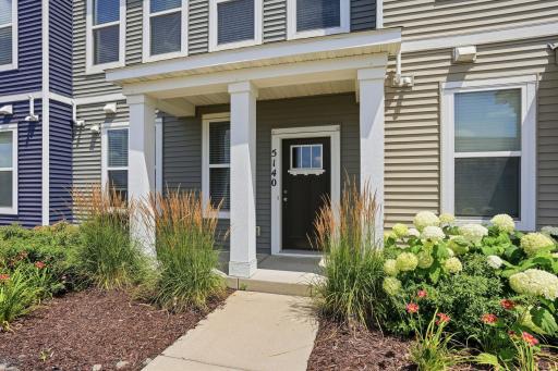 Photo for 5140 Hampton Street NE, Prior Lake, MN 55372 - listing #7123087 5140 Hampton St NE - front porch is west facing, perfect for winding down while you watch the sun set