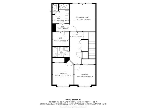 5140 Hampton St NE - Upper Level Floor Plan