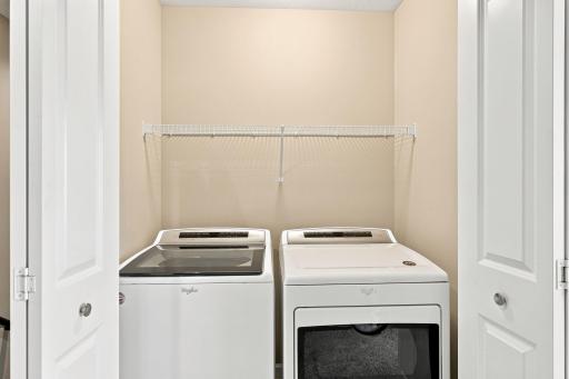 5140 Hampton St NE - the washer/dryer are conveniently located between the primary bedroom suite and the other 2 bedrooms