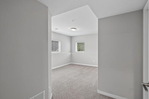 Lower level bedroom #4 also has a 3/4 bathroom!