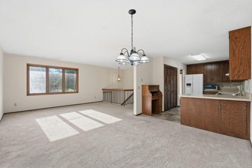 The heart of the home! With the kitchen, dining area, and living room all connected, you can cook dinner while chatting with guests, keep an eye on the action in the living room, and host gatherings where everyone can be together.